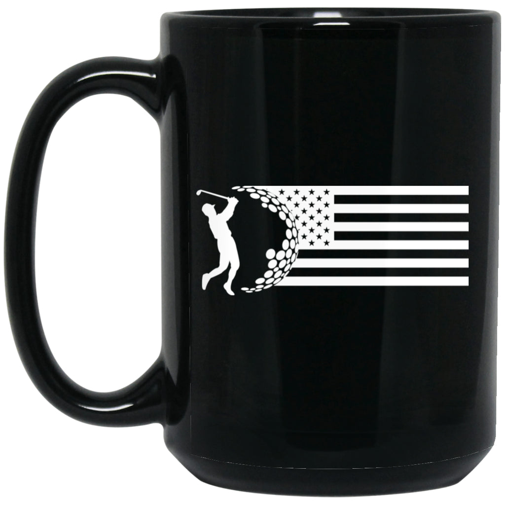 Golf and Flag Mug