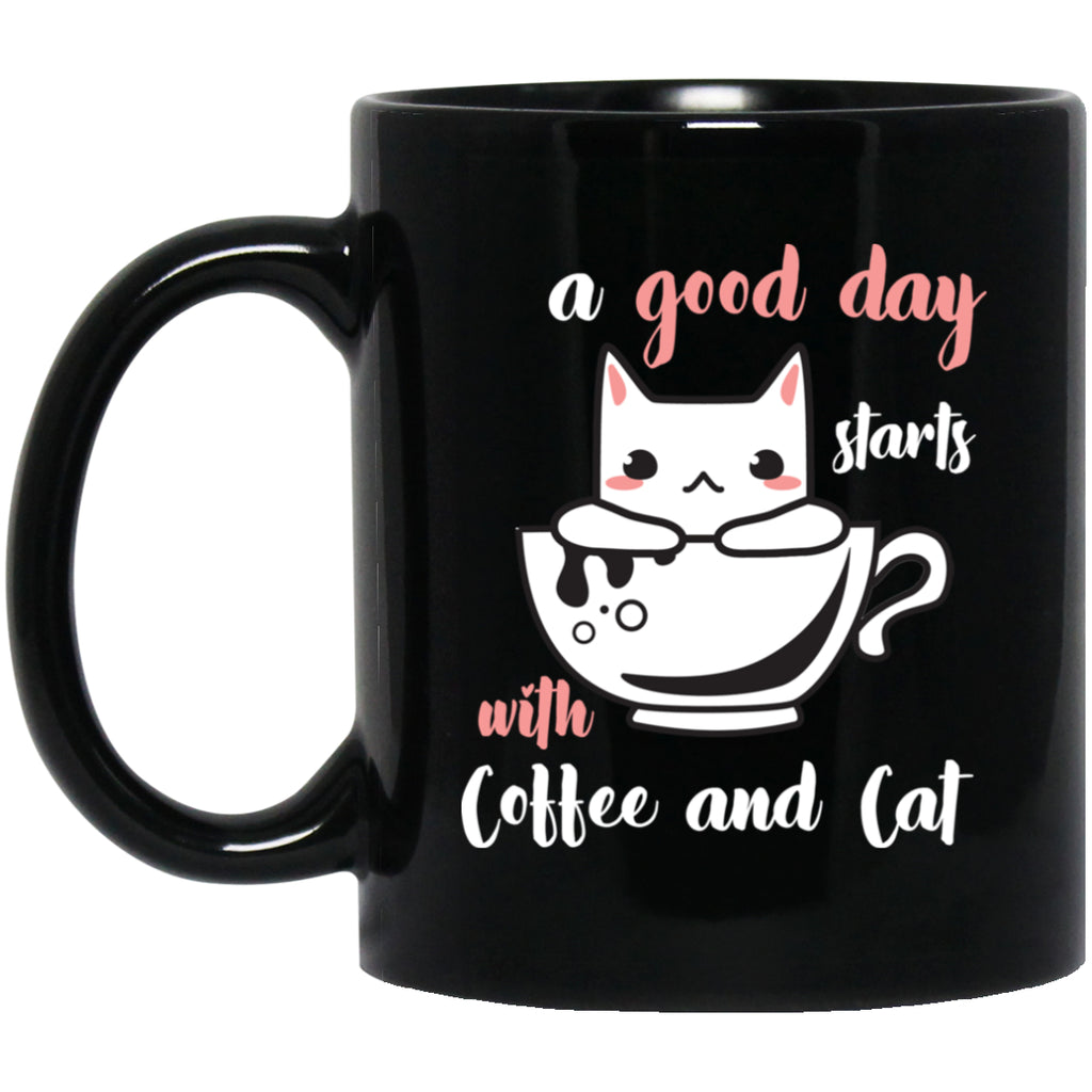 Coffee and Cat Mug