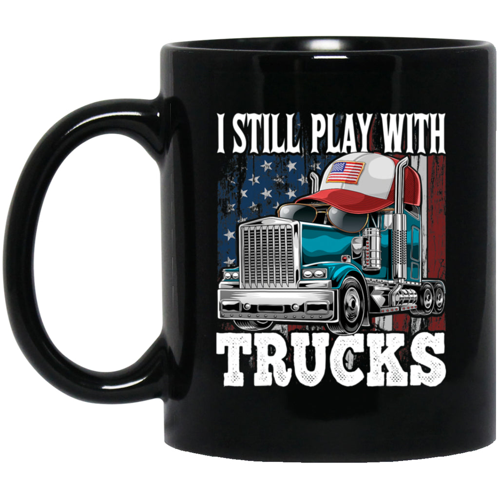 Play with Trucks Mug