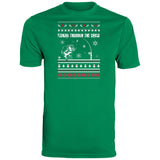 Fishing Christmas T-Shirt