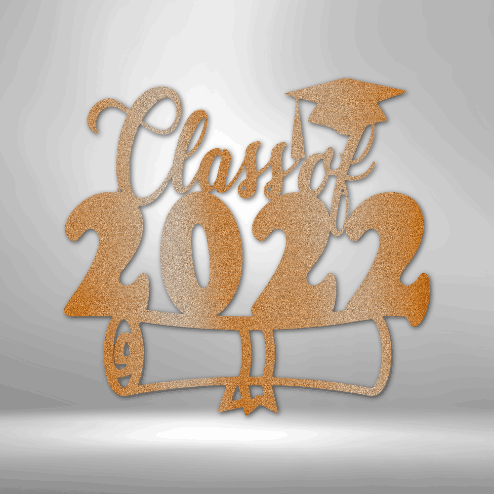 Class of 2022 Diploma - Metal Sign