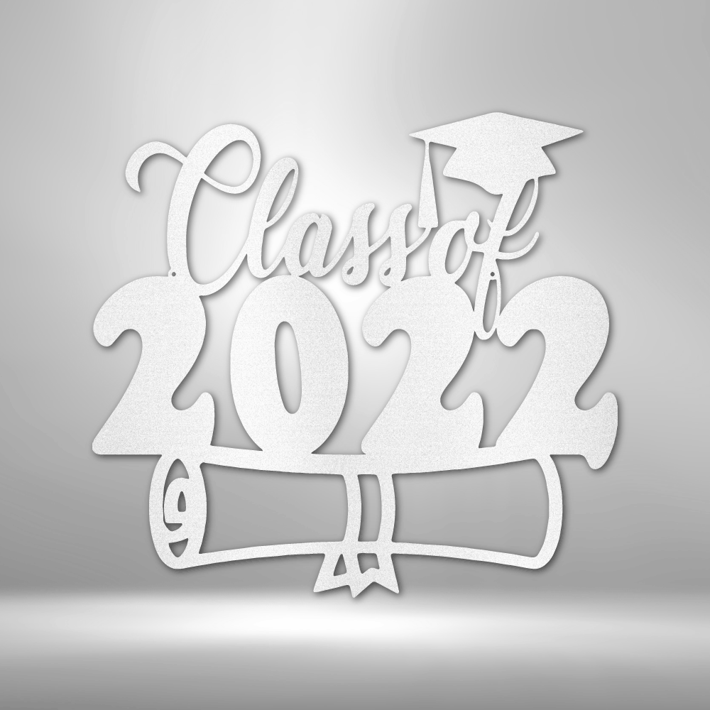 Class of 2022 Diploma - Metal Sign